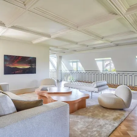Exceptional Duplex 4bed 8p Eiffel Tower View Paris